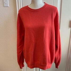 2/$15 red fruit of the loom sweatshirt
